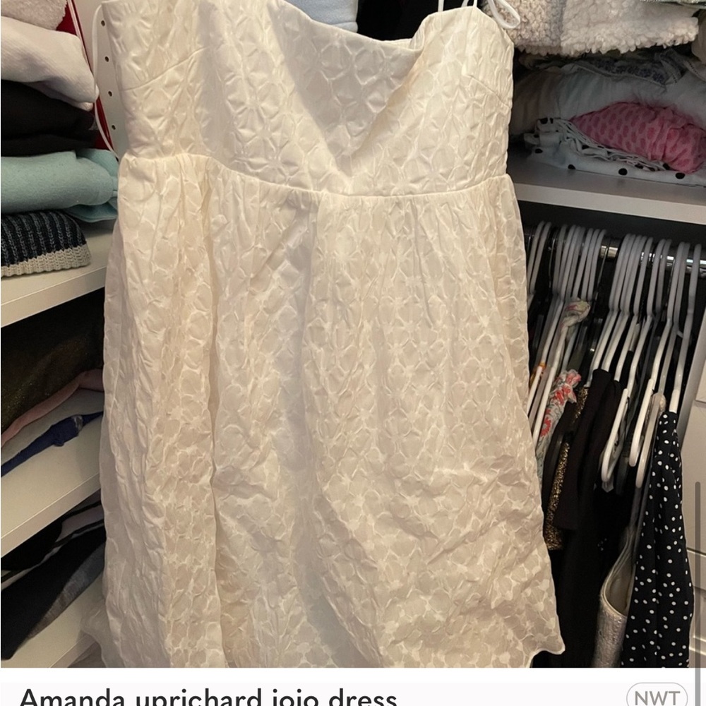 Amanda Uprichard White Mini Dress - Picture 3 of 6